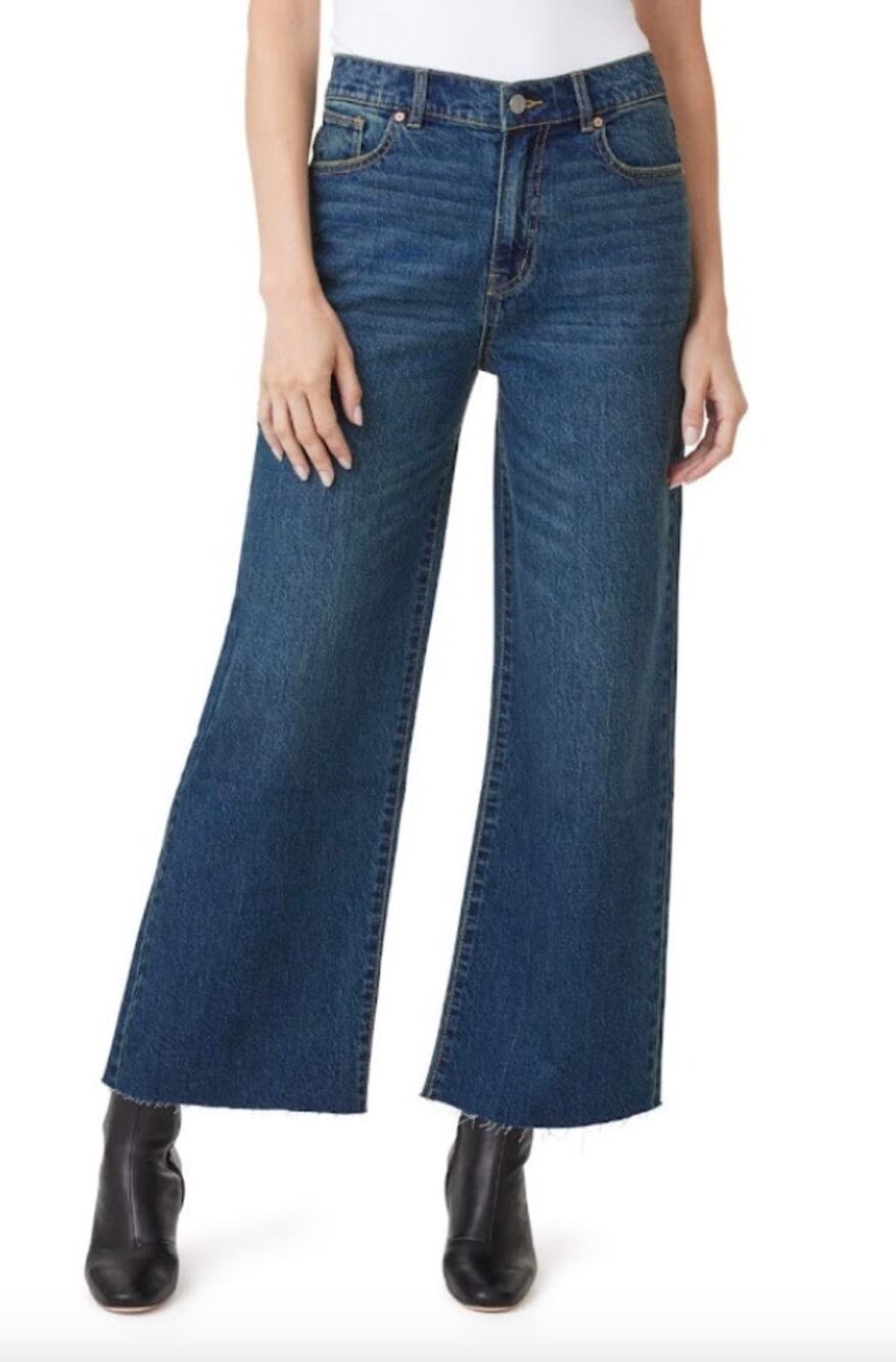 Habitual Tide Blue Denim Denver High Rise Wide Leg Jeans